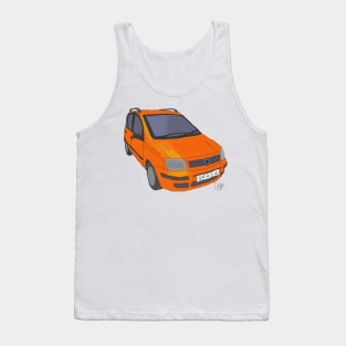 Orange Fiat Panda “Gracie” Tank Top